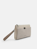 PEDRO Edge Clutch Bag - Beige