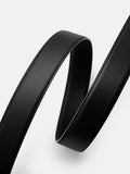 PEDRO Embossed Leather Reversible Tang Belt - Black