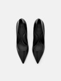 PEDRO Studio Kathy Leather Heel Pumps-Black