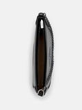 PEDRO Icon Oiled Leather Studded Shoulder Bag - Black