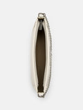 PEDRO Icon Oiled Leather Studded Shoulder Bag - Chalk