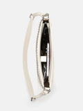 PEDRO Icon Oiled Leather Studded Shoulder Bag - Chalk