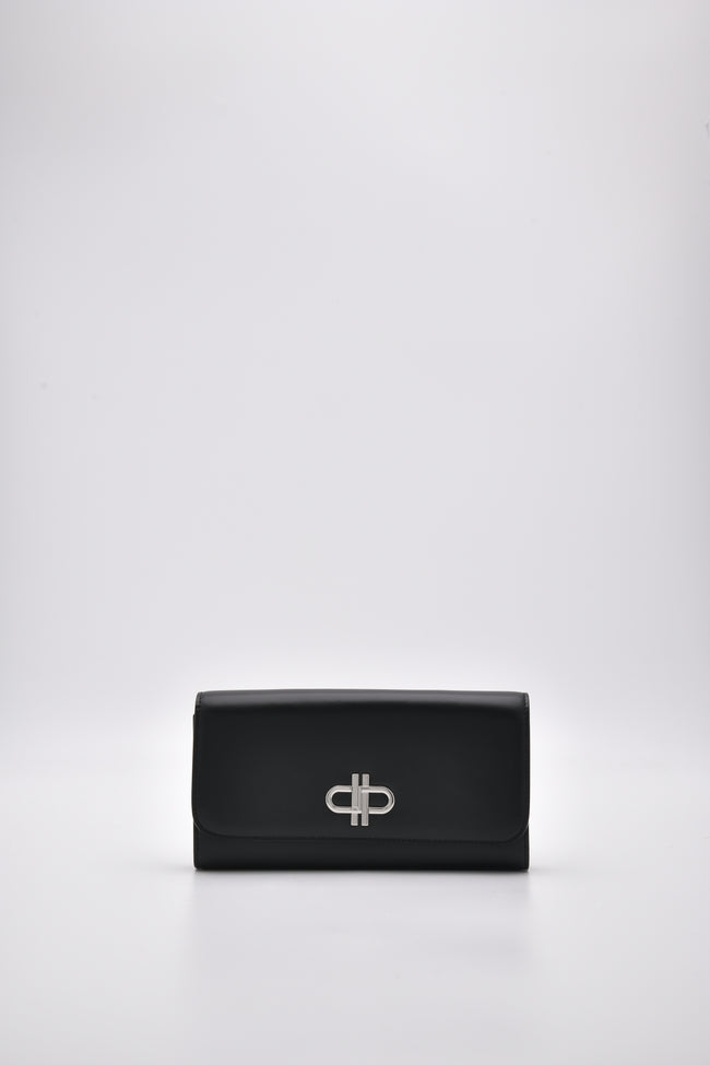 PEDRO Icon Leather Long Wallet-Black