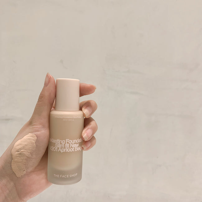 THEFACESHOP INK LASTING FOUNDATION  SLIM FIT NEW V103