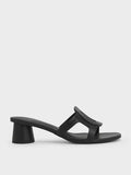 Easley Cut-Out Heeled Sandals_Black