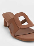 Easley Cut-Out Heeled Sandals_Caramel
