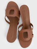 Easley Cut-Out Heeled Sandals_Caramel