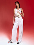 CHARLES & KEITH Arwen Diamond-Quilt Shoulder Bag_Cream