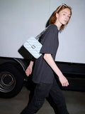 CHARLES & KEITH Bryna Curved Hobo Bag_Light Washed Denim