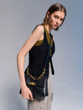 CHARLES & KEITH Kerry Chain-Handle Crossbody Bag_Black