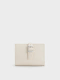 CHARLES & KEITH Bryna Belted Wallet_Cream