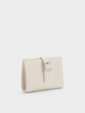 CHARLES & KEITH Bryna Belted Wallet_Cream