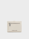 CHARLES & KEITH Bryna Belted Wallet_Cream