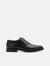 PEDRO Altitude Lightweight Burnished Leather Oxford Shoes - Black