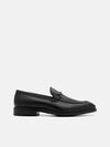 PEDRO Altitude Lightweight Leather Horsebit Loafers - Black