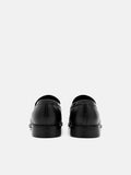 PEDRO Altitude Lightweight Leather Horsebit Loafers - Black