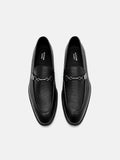 PEDRO Altitude Lightweight Leather Horsebit Loafers - Black