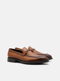 PEDRO Altitude Lightweight Leather Horsebit Loafers - Dark Brown