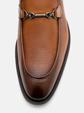 PEDRO Altitude Lightweight Leather Horsebit Loafers - Dark Brown