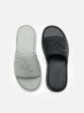 PEDRO Slide Sandals - Grey