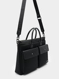 PEDRO Elliott Briefcase - Black