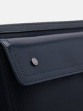 PEDRO Elliott Leather Clutch Bag - Navy