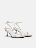 PEDRO Maika Heel Sandals - Chalk