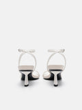 PEDRO Maika Heel Sandals - Chalk