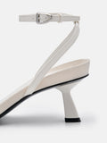 PEDRO Maika Heel Sandals - Chalk
