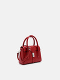 PEDRO Studio Farida Leather Compact Handbag - Red