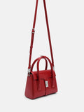 PEDRO Studio Farida Leather Compact Handbag - Red