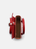 PEDRO Studio Farida Leather Compact Handbag - Red