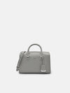 PEDRO Studio Ava Leather Bowling Bag - Grey