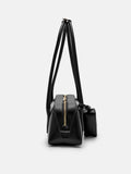 PEDRO Serif Shoulder Bag - Black