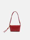PEDRO Braided Knot Padded Pouch-Red