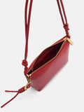 PEDRO Braided Knot Padded Pouch-Red