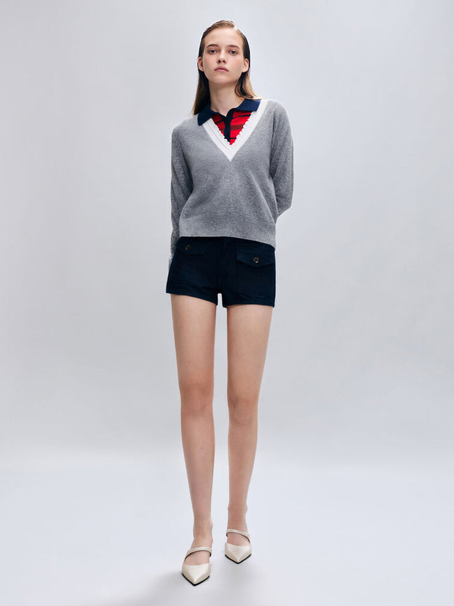 Asymmetric Sculptural Heel Pumps_White