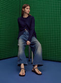 CHARLES & KEITH Chain-Link Thong Sandals_Black