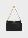 CHARLES & KEITH Lennie Chain-Handle Shoulder Bag_Black