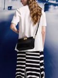 CHARLES & KEITH Lennie Chain-Handle Shoulder Bag_Black