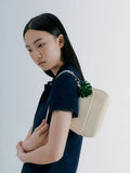 Blume Braided Shoulder Bag_Cream