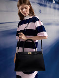 CHARLES & KEITH Lennie Top Handle Satchel Bag_Black