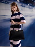 CHARLES & KEITH Lennie Top Handle Satchel Bag_Black