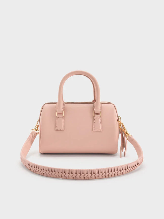 Everleigh Bowling Bag _Light Pink
