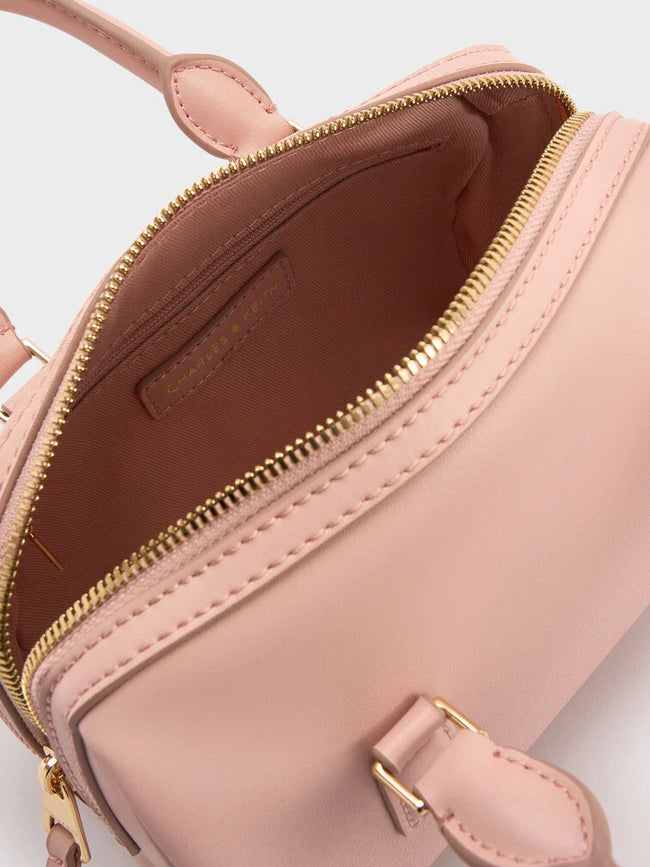 Everleigh Bowling Bag _Light Pink
