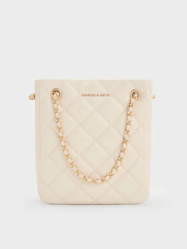 Alva Quilted Braided-Strap Shoulder Bag_Cream