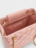 Alva Quilted Braided-Strap Shoulder Bag _Light Pink