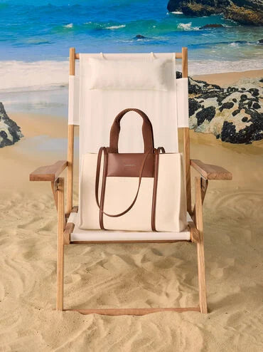 Shalia Canvas Tote Bag _Beige Canvas