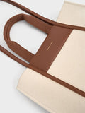 Shalia Canvas Tote Bag _Beige Canvas