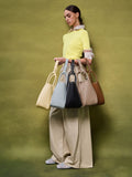 CHARLES & KEITH Women Mini Lyla Tubular Tote Bag - Chocolate -Chocolate